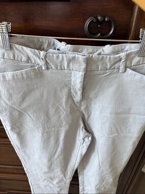 Worthington Light Gray Skinny Pants- Streamlined Fit